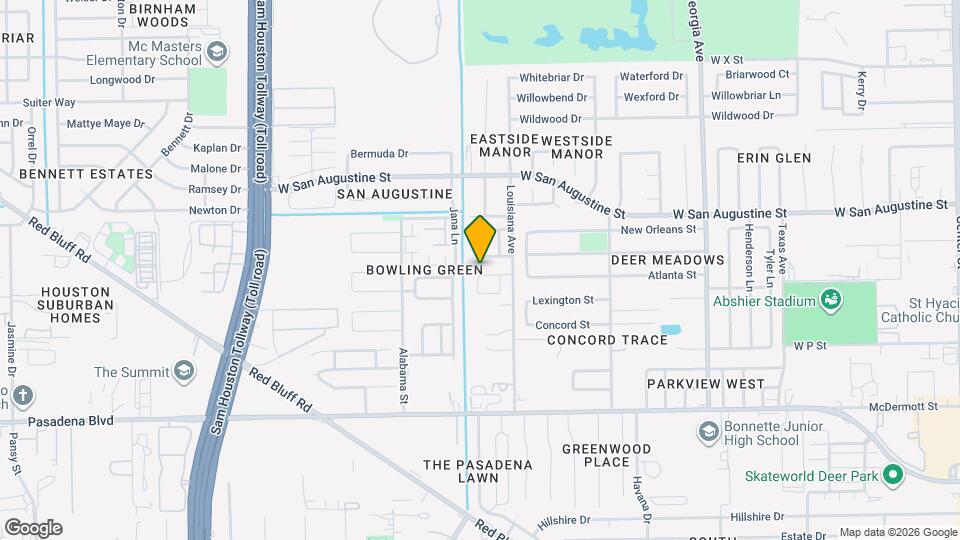 4327 Oak Ridge Dr Map and Location Details