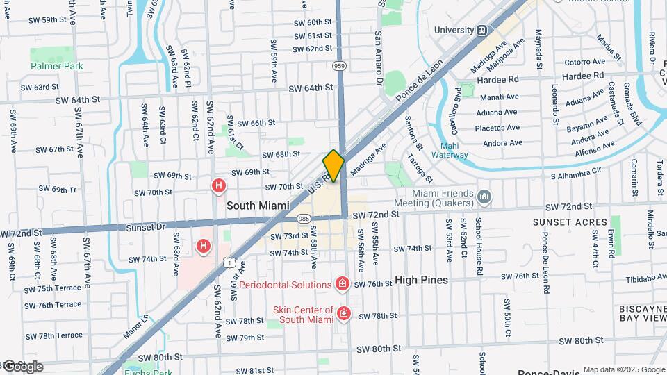5789 SW 72nd St Map and Location Details