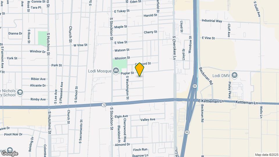 1115 S Central Ave Map and Location Details