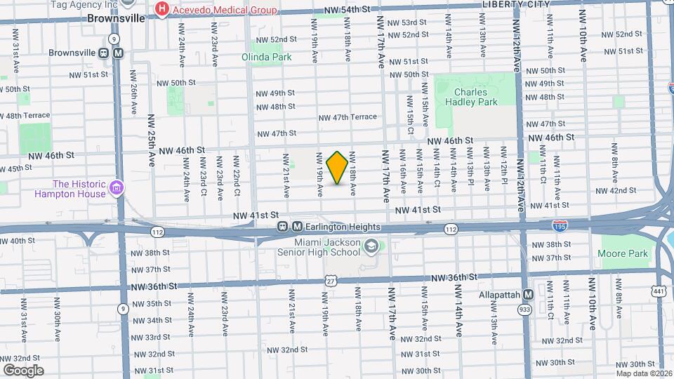 1846 NW 43rd St Mapa y Detalles de la Ubicación