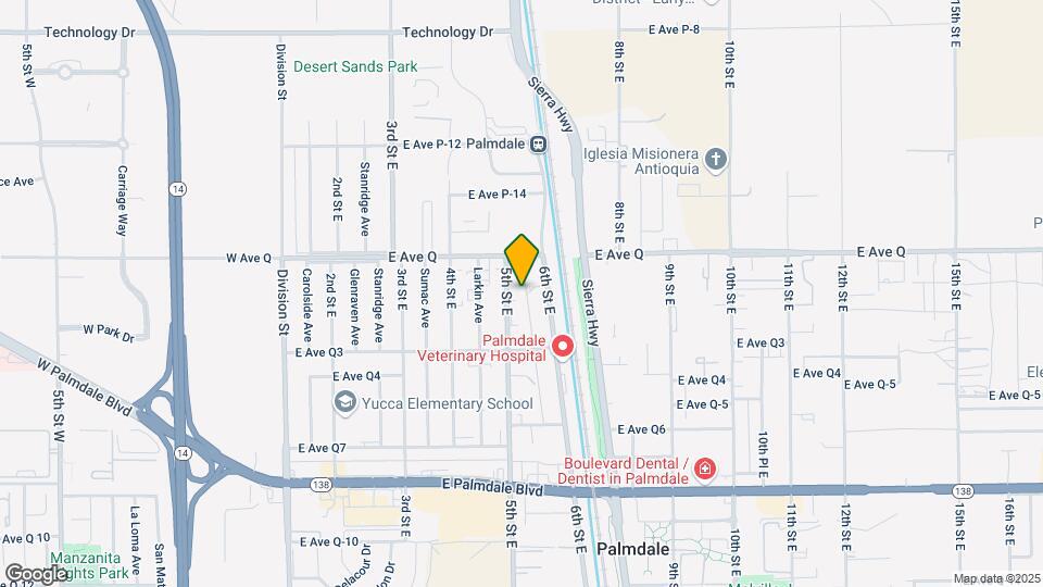 509 E Q1 Ave Mapa y Detalles de la Ubicación