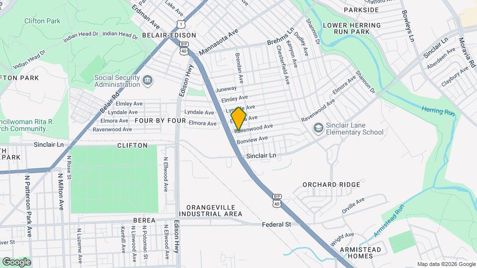 3603 Ravenwood Ave Map and Location Details