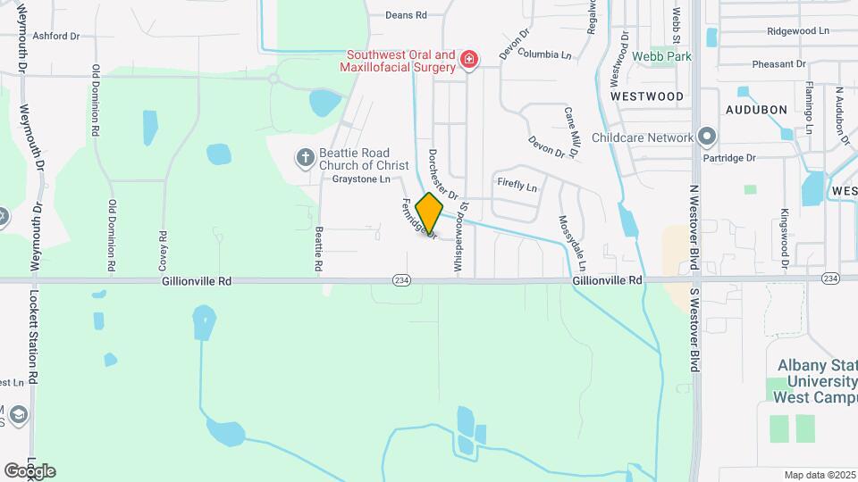 3108 Fernridge Dr Map and Location Details