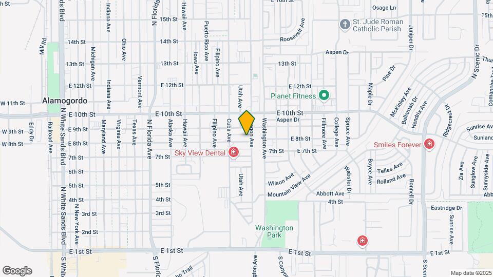 1317 E 8th St-Unit -D Map and Location Details