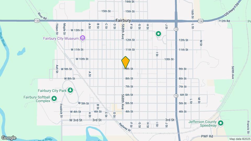 828 E St Map and Location Details