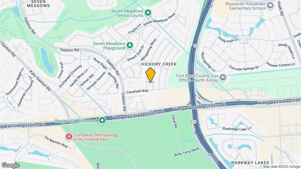 6907 Yardley Dr Map and Location Details