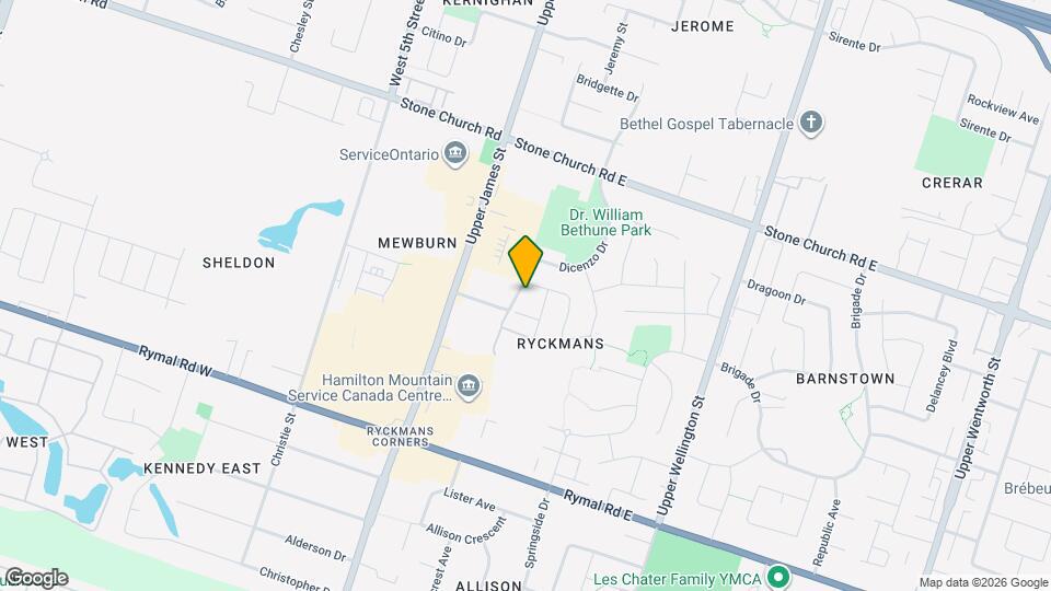 231 Dicenzo Dr Map and Location Details