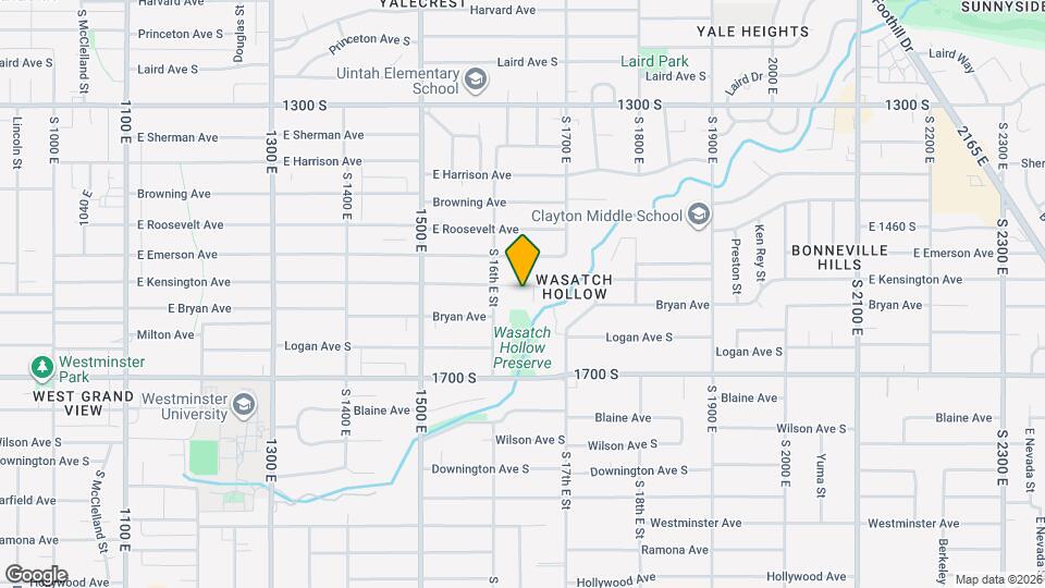 1632 E Kensington Ave Map and Location Details