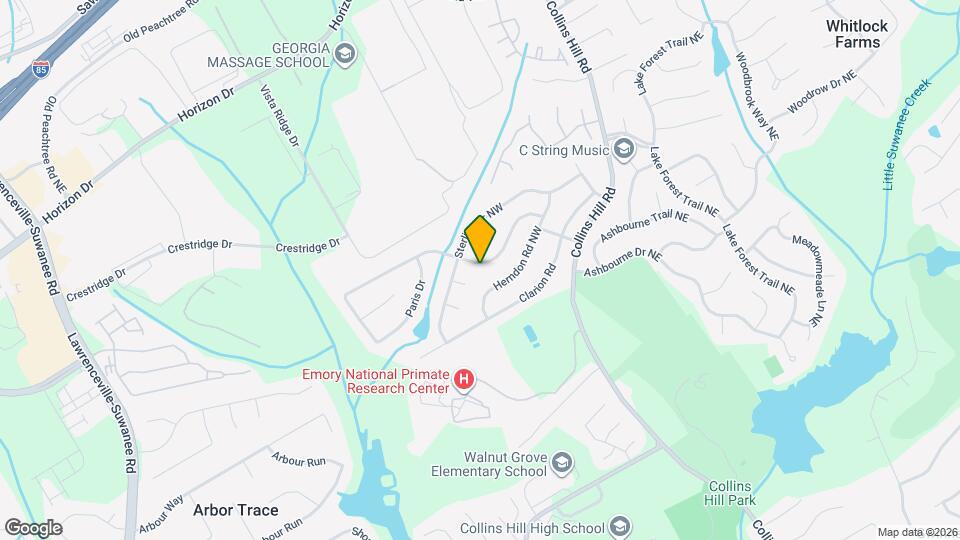 615 Paris Dr Map and Location Details