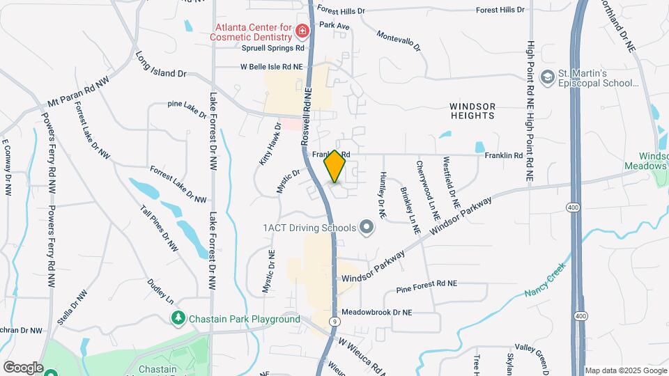 4231 Deming Cir Map and Location Details