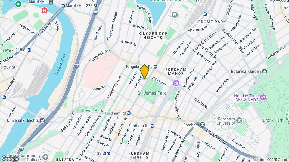 2607 Jerome Ave Map and Location Details