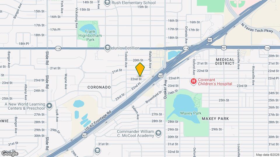 4509 22nd Pl Map and Location Details