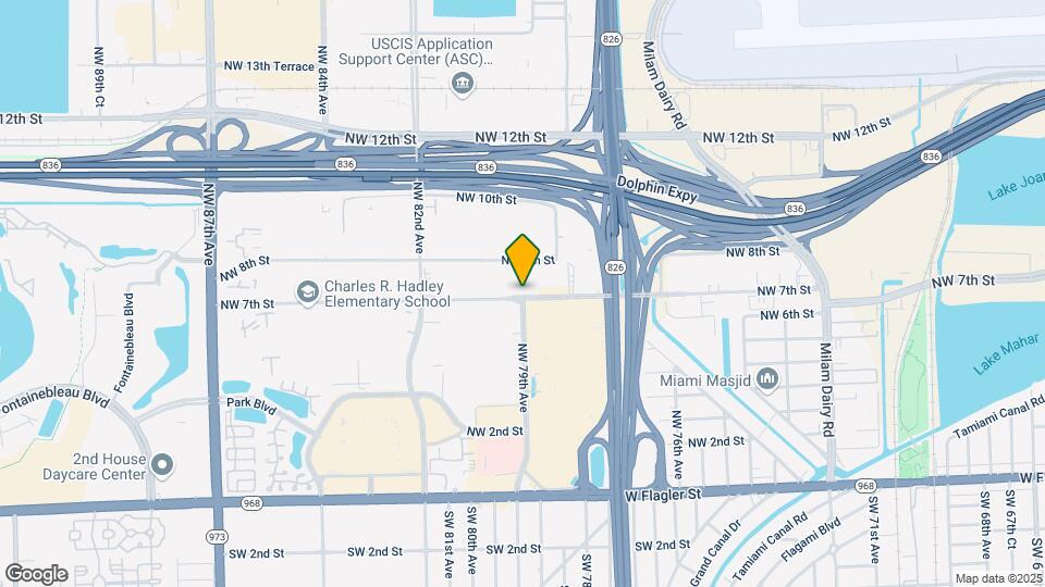 8001 NW 7th St Mapa y Detalles de la Ubicación