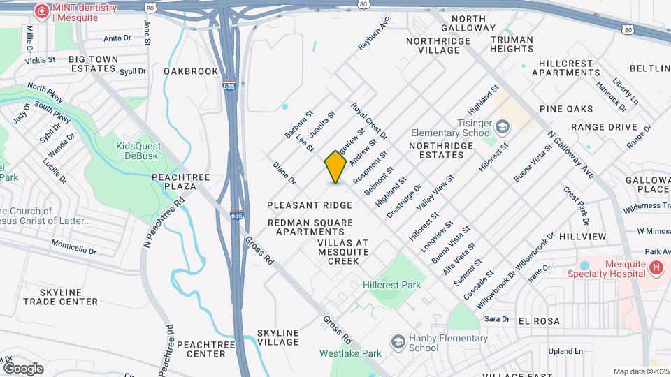 1256 Redman Ave Map and Location Details