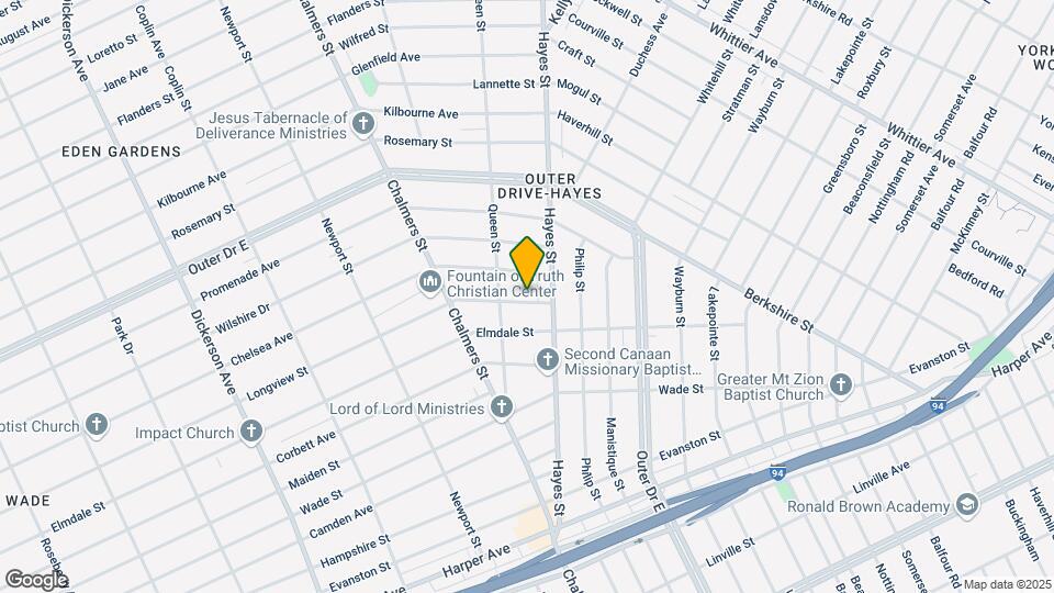 14953 Longview St Map and Location Details