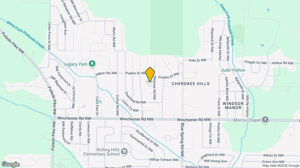 3002 Sonya Dr NW Map and Location Details