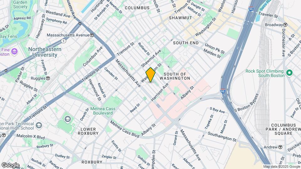 22 E Springfield St, Unit 1 Mapa y Detalles de la Ubicación