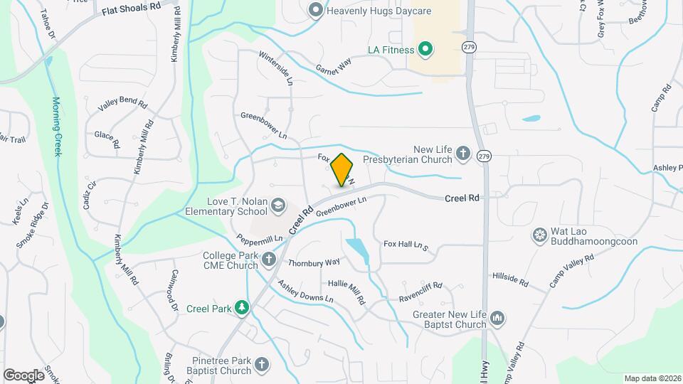 2565 Creel Rd Map and Location Details