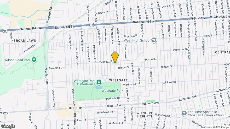 266 S Westgate Ave, Unit 266 S. Westgate Ave. Mapa y Detalles de la Ubicación