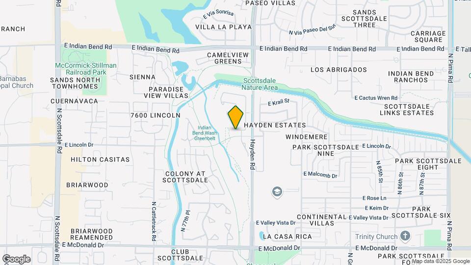 7869 E Horseshoe Ln Mapa y Detalles de la Ubicación