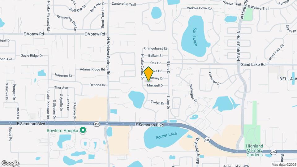 2631 Maxwell Dr Map and Location Details