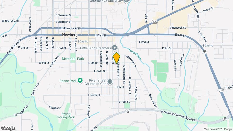 505 S Chehalem St Map and Location Details