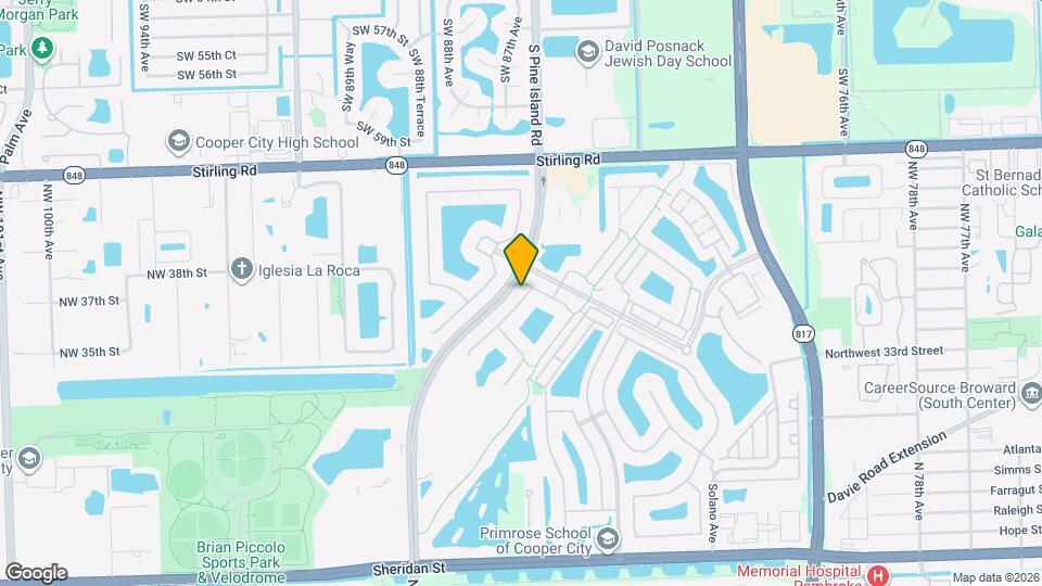 3782 NW 85th Terrace Map and Location Details