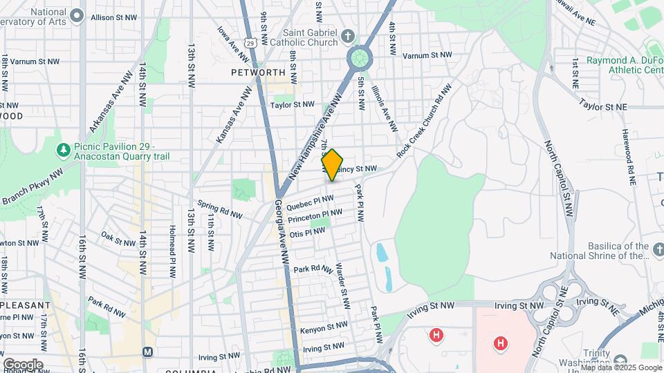 642 Rock Creek Church Rd NW Map and Location Details