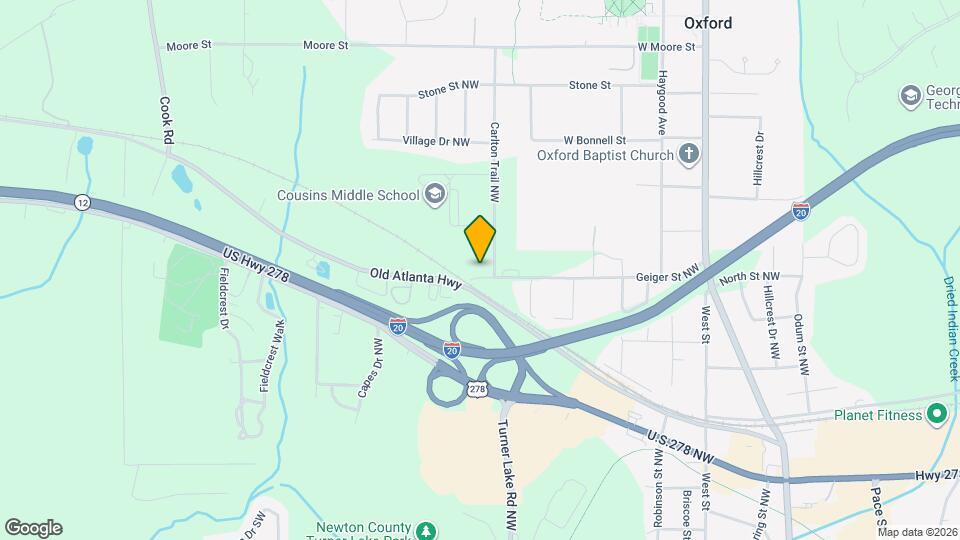 8170 Geiger St NW Map and Location Details