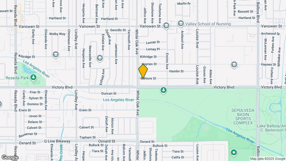 17640 Gilmore St, Unit adu Map and Location Details