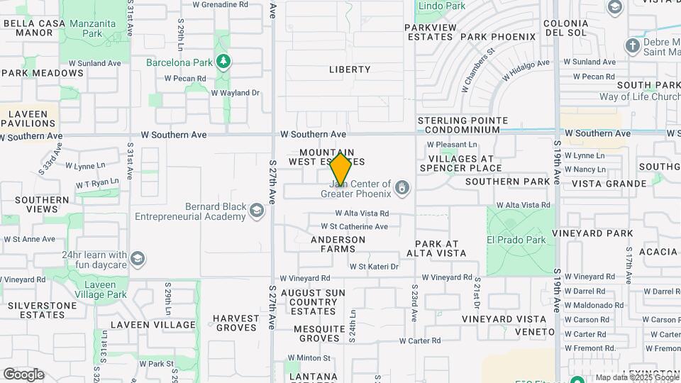 6315 S 25th Dr Mapa y Detalles de la Ubicación