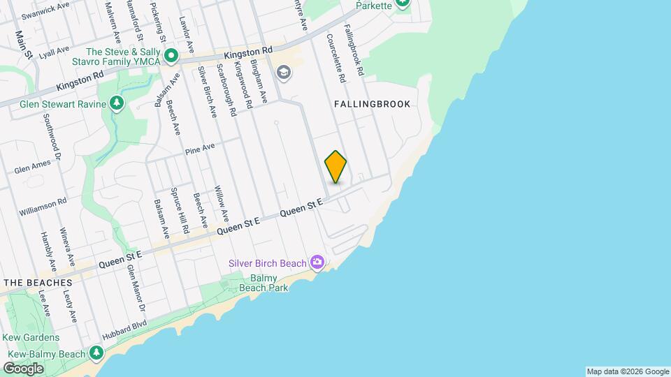 2402 Queen St E Map and Location Details