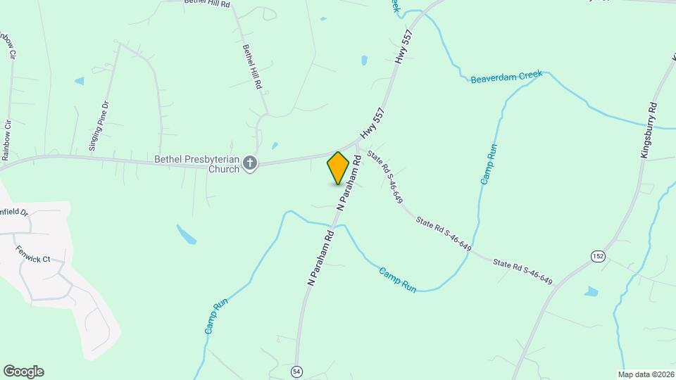 179 N Paraham Rd Map and Location Details