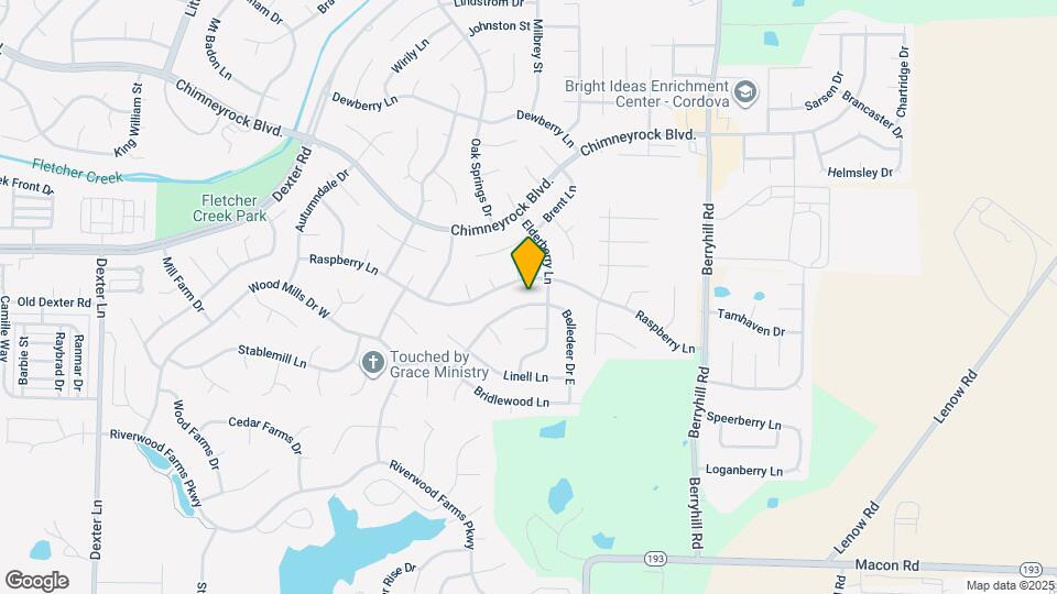 1713 Belledeer Dr W Map and Location Details