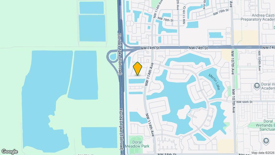 11522 NW 69th Terrace Map and Location Details