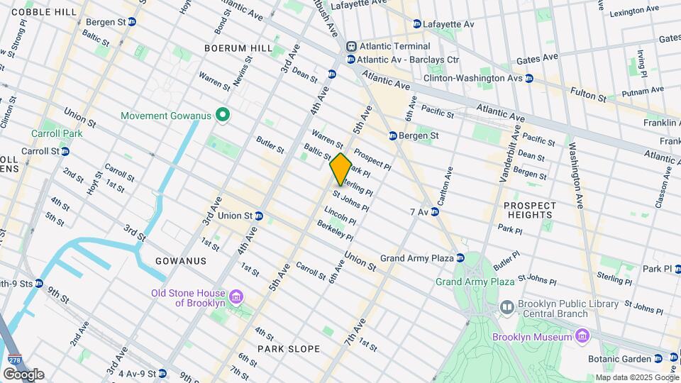 23 Saint Johns Pl Mapa y Detalles de la Ubicación