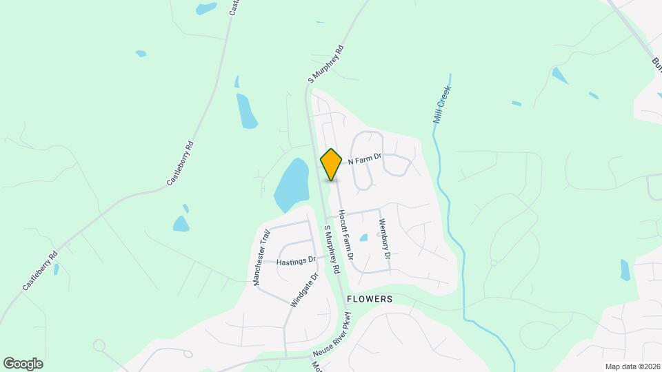 76 Hocutt Farm Dr Map and Location Details