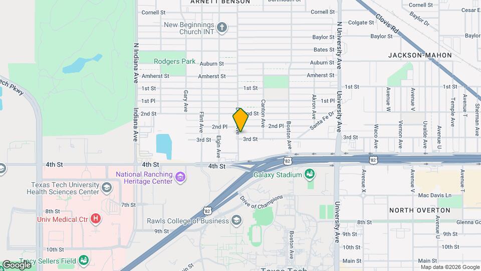 2822 3rd St Map and Location Details