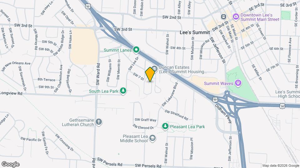 The Clearing Map and Location Details