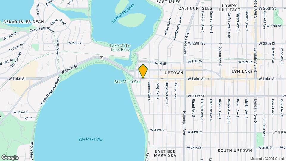 1721 W Lake St Map and Location Details