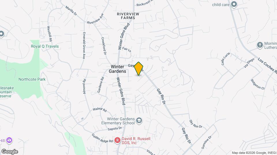 11856 Gay Rio Ln Map and Location Details