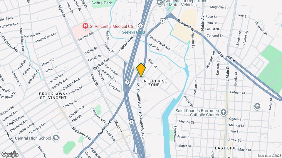 26 Evergreen St Map and Location Details