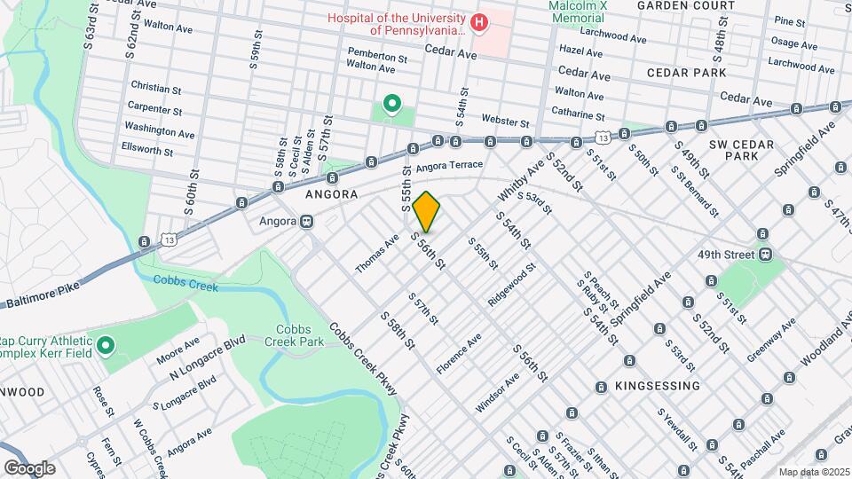 1129 S 56th St Map and Location Details