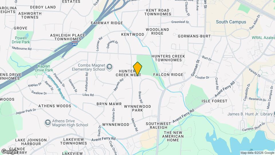 3409 Whitford Ct Map and Location Details