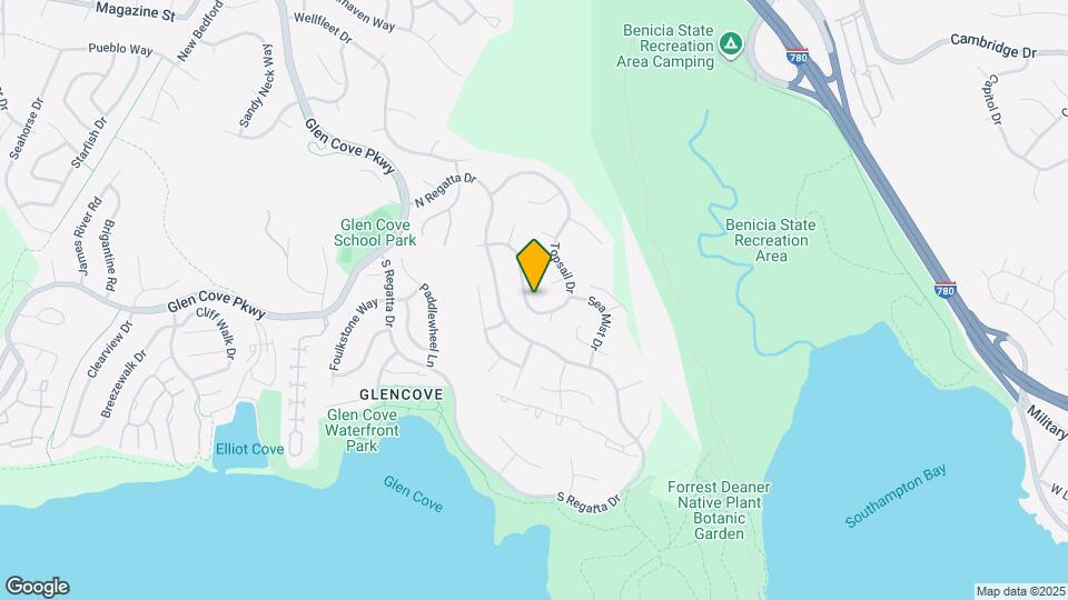 449 Topsail Dr Map and Location Details