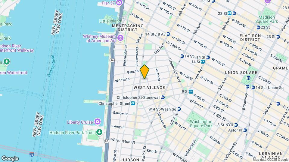 95 Perry St Map and Location Details
