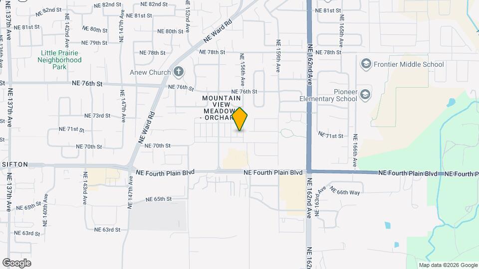 7020 NE 156th Pl Map and Location Details