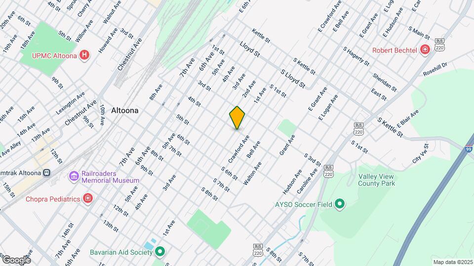 401 1st Ave Map and Location Details