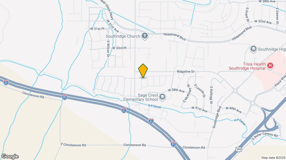 3679 S Roosevelt Pl Map and Location Details