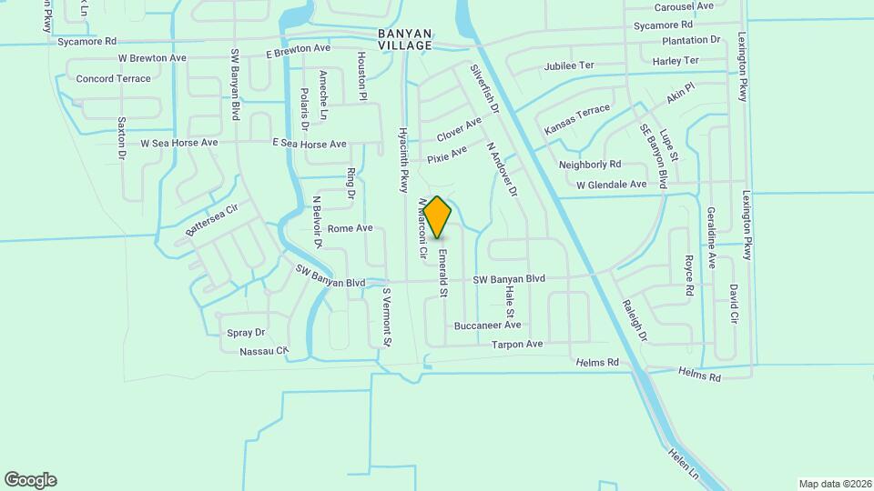 910 Emerald St Map and Location Details